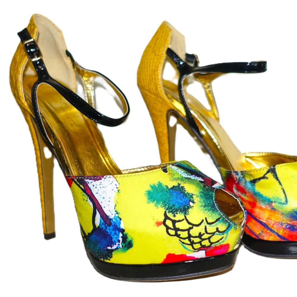 Liliana Multi colored Stilettos 8